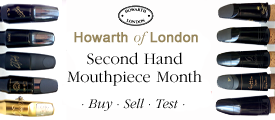 Howarth of London Second Hand Mouthpiece Sale