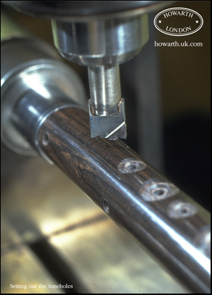 Tone Hole Drilling Howarth Oboe